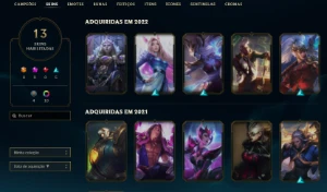 Conta mestre lol 400PDL - League of Legends