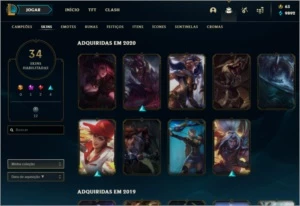 League of Legends L107 C69 S34 LOL