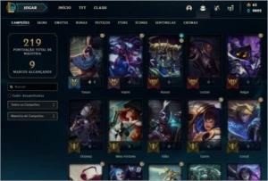 League of Legends L107 C69 S34 LOL