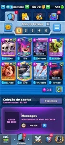 Conta Clash Royale