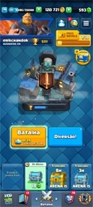 Conta Clash Royale