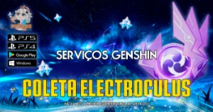 Serviços Genshin - Coleta de Electroculus - Genshin Impact