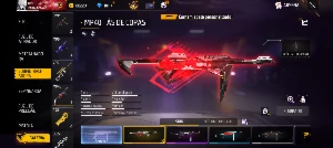 Conta free Fire com vários trajes