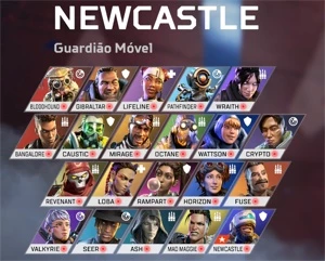 Apex Legends, lvl 500, 4 heranças, PC