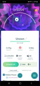 UNOWN SHINY POKEMON GO - Pokémon