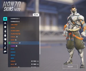 Conta overwatch top 500 dps - Blizzard