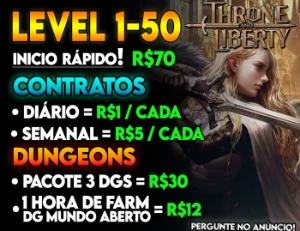 Throne And Liberty - Level 50 | Contratos | Dungeons  - Others