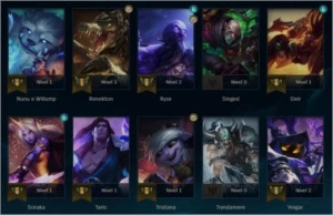 Conta Gold League of Legends Season 2019 LOL