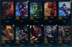 Conta Gold League of Legends Season 2019 LOL
