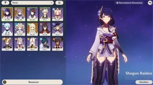 GENSHIN IMPACT -NA- PC & MOBILE -AR 20-RAIDEN, KEQING +12 4⭐