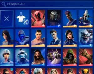 Conta de fortnite