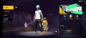 Bio no FF colorida 100% visível  - Free Fire