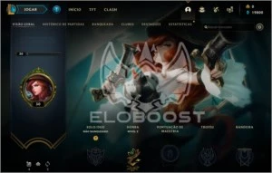 CONTA SMURF UNRANKED 55.000~60.000 DE ESSÊNCIA COM 480 DE RP - League of Legends LOL