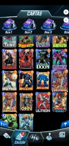 Conta Marvel snap level 1500 colecionador - Outros