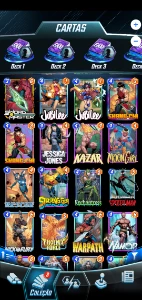 Conta Marvel snap level 1500 colecionador - Outros