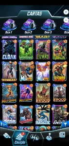 Conta Marvel snap level 1500 colecionador - Outros