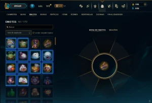 Platina 3 com 45 Champs e 1 Skin - League of Legends LOL