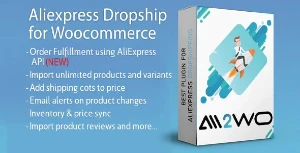 AliExpress Dropshipping Woocommerce (Ali2Woo) v1.25.2