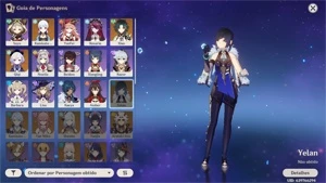 ar33 ayaka + arma de assinatura, xiao + jade - Genshin Impact