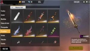 Conta de Free Fire com calça angelical e 14 passes