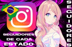 1k Seguidores Brasileiros Por Estado! - Redes Sociais