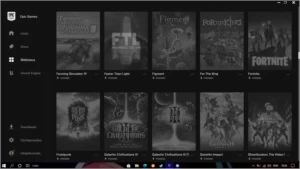 Conta epic games, origin e uplay com 230 jogos
