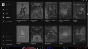 Conta epic games, origin e uplay com 230 jogos