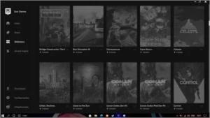 Conta epic games, origin e uplay com 230 jogos