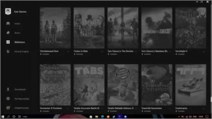 Conta epic games, origin e uplay com 230 jogos