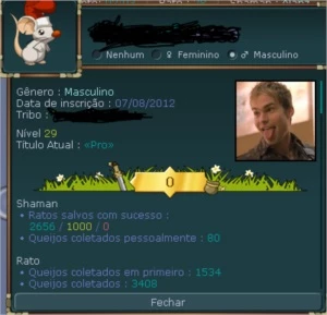 Conta Transformice 2012 - Outros