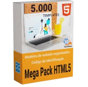 PACK 5 MIL TEMAS HTML/CSS/JS EDITAVEIS - Others