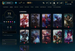Conta League of Legends Lux Elementalista LOL