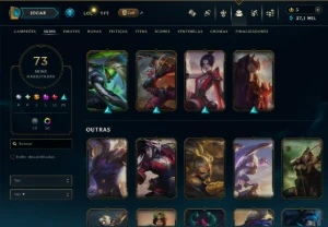 Conta League of Legends Lux Elementalista LOL