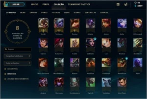 Acc Ufo Corki,Kayle Juiza, Alistar Indomavel, Riot tristana - League of Legends LOL