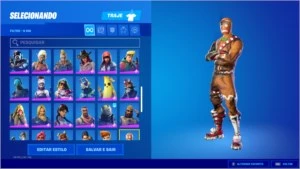 CONTA FORTNITE IMPERDIVEL