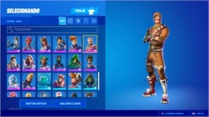 CONTA FORTNITE IMPERDIVEL