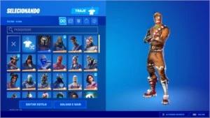 CONTA FORTNITE IMPERDIVEL