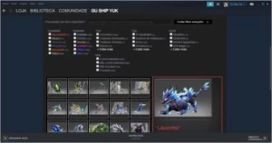 Conta Steam com jogos pagos e itens no dota 2