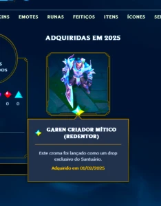 Conta Barata Com Skin Da Riven Coelhinha + Ezreal Lendária - League of Legends LOL