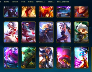 Conta Barata Com Skin Da Riven Coelhinha + Ezreal Lendária - League of Legends LOL