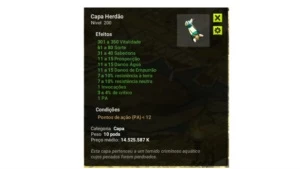Vendo Capa Herdão [Crocabulia] - Dofus