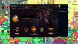 CONTA LOL SKINS CHAMPS BRONZE BARATA - League of Legends
