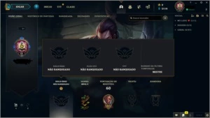 Vendo conta no lol mestre - League of Legends
