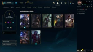 Vendo conta no lol mestre - League of Legends