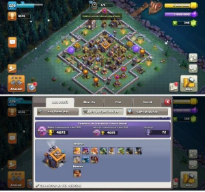 Cv14 Full Th14 100% Supercell Id Virgem 30 Skins Ñ Cv15 Cv13 - Clash of Clans