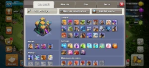 Cv14 Full Th14 100% Supercell Id Virgem 30 Skins Ñ Cv15 Cv13 - Clash of Clans