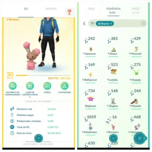 Contas Pokemon Go Nível 30 TOP - Pokémon