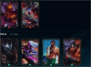 Conta de lol platina IV - League of Legends