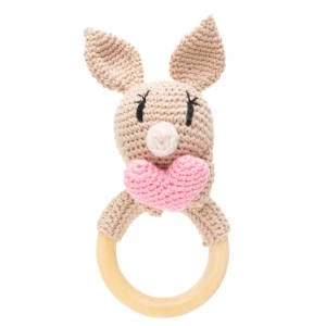Kit Bebê Coelhinhos em Amigurumi com 7 Peças - Artesanato e Personalizados
