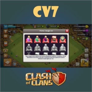 VENDO - Conta COC | Vila: CV7 / CC: CV3 - Clash of Clans